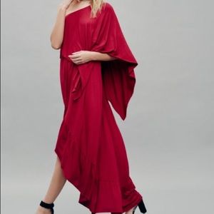 Free People Beach One Shoulder Dress